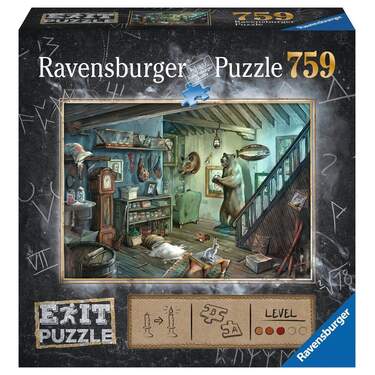 Ravensburger Puzzle Exit Im Gruselkeller, 759 Teile - 0