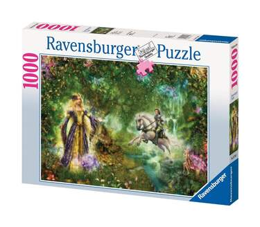 Ravensburger Puzzle Feenwald, 1000 Teile - 0