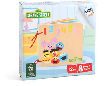 Small Foot Sesamstrasse Motorikwürfel Aus Holz – Lernspaß Für Kinder Ab 18 Monaten