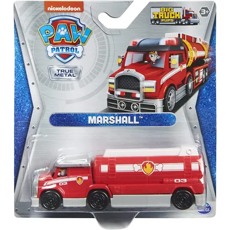 Spin Master Paw Patrol Die Cast True Metal Marshall LKW Serie Big Truck Pups duo shop