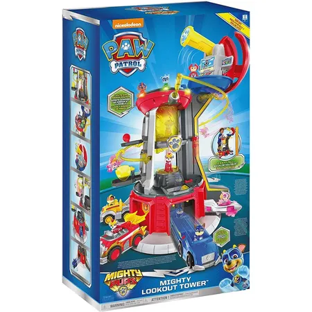 Spin Master Paw Patrol Mighty Pups Lifesize Lookout Tower, 70 cm - 0