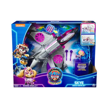 Spin Master Paw Patrol Movie II Skyes Deluxe Jet-Flieger - 0