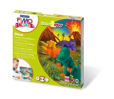 STAEDTLER® FIMO® kids Modelliermasse form&play Dino - 0