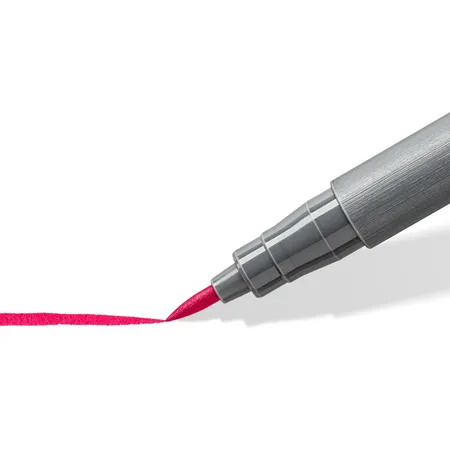 STAEDTLER® pigment brush pen 371 - rotlila - 1