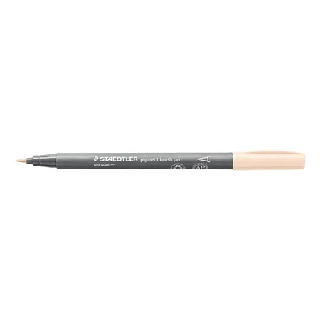 STAEDTLER® pigment brush pen 371 - pfirsich hell - 0