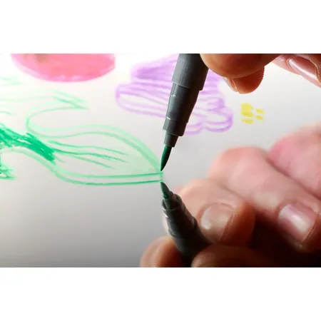 STAEDTLER® pigment brush pen 371 - gelbgrün - 6