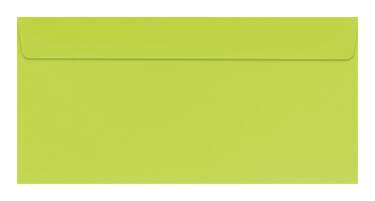 Stylex farbige Briefumschläge DIN lang, hellgrün, 25 Stück - 0