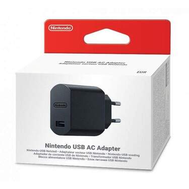 Super Nintendo Classic Mini USB-AC-Adapter, schwarz - 0