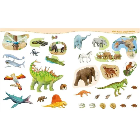 Tessloff WAS IST WAS Junior Mitmach-Heft - Dinosaurier und Tiere der Urzeit - 1