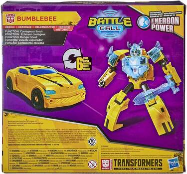 Transformers Bumblebee Cyberverse Adventures – Battle Call Trooper Class – Wildwheel – Figura 2-in-1 Trasformabile - 2