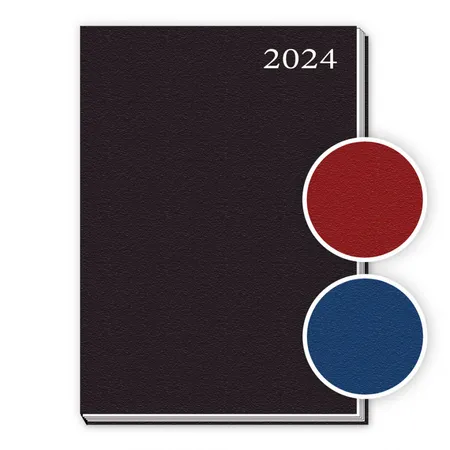 Trötsch Taschenkalender A7, 2024, 1 Stück, 3-fach sortiert - 0