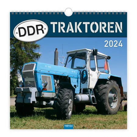 Trötsch Technikkalender DDR-Traktoren 2024 - 0