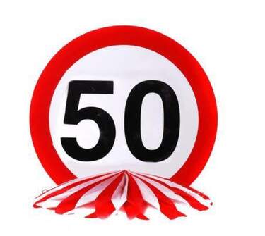 PD-Party - Bâtonnets De Cocktail Pour 40e Anniversaire - Décoration En Or Noir - 50 Pièces