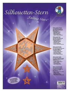 URSUS Silhouetten Stern Falling Stars kupfer - 0