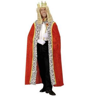 Widmann 4607K Kostüm Königsumhang aus Samt Größe 150 cm