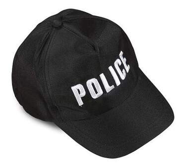 Widmann Kostüm Polizei Mütze für Erwachsene