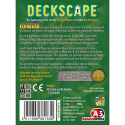 Asmodee Abacusspiele Deckscape Das Geheimnis von Eldorado - 1