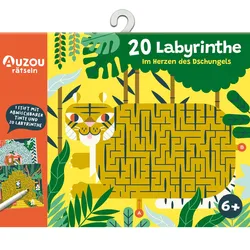 Produktbild Auzou 20 Labyrinthe im Herzen des Dschungels