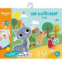 Produktbild Auzou 200 Aufkleber - Tiere