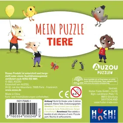 Auzou Mein Puzzle - Tiere, 54 Teile - 2
