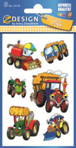 Produktbild Avery Zweckform Z-Design 53144 Kinder Sticker, Traktoren, 3 Bogen/18 Sticker