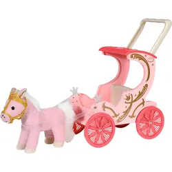 Produktbild Baby Annabell® Little Sweet Kutsche mit Licht, abnehmbarem Schiebegriff und abnehmbaren Pferdegeschirr & Pony mit Zaumzeug