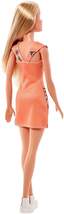Barbie Chic Puppe im orangen Kleid mit Aufdrucken - 3
