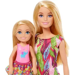 Barbie und Chelsea "Dschungelabenteuer“ Schwestern-Spielset - 1