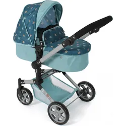 Bayer Chic Kombi-Puppenwagen "MIKA", Jeans Blue | duo-shop.de