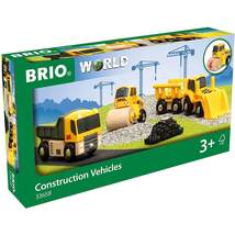 Produktbild BRIO Baustellenfahrzeuge im Set