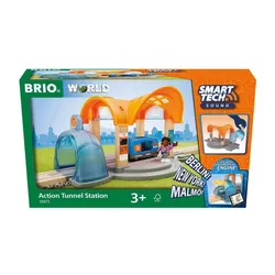 Produktbild BRIO Smart Tech Sound Bahnhof mit Action Tunnel