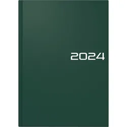 Produktbild BRUNNEN Buchkalender grün A5, 2024