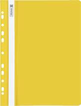 Produktbild BRUNNEN Schnellhefter für DIN A4, Kunststoff, gelocht gelb