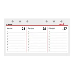 Produktbild BSB Kompakt A6 Kalendarium (1 Woche = 2 Seiten) Querformat, 2024