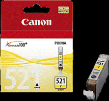 Canon Tintenpatrone BJ Cartridge/CLI521Y gelb 2936B001 Inh.9 ml picture