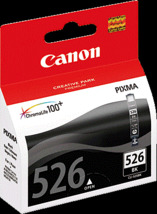 Produktbild Canon Tintenpatrone CLI526BK schwarz 4540B001