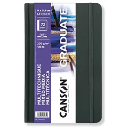 Produktbild Canson Skizzenbuch Mixed Media A5, 36 Blatt, 200 g 