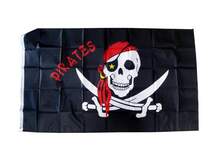 Produktbild China Trading Piraten Fahne / Flagge, 90 x 150 cm