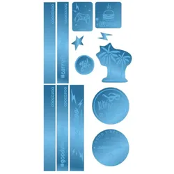 Produktbild Coocazoo Reflektierendes Sticker-Set "Blue"