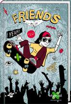 Produktbild Coppenrath Verlag Freundebuch: Friends (skate-aid)