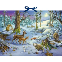Produktbild Coppenrath Verlag Hört ihr die Tiere im Winterwald? Sound-Adventskalender