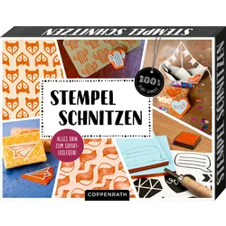 Produktbild Coppenrath Verlag Stempel schnitzen (100% selbst gemacht)