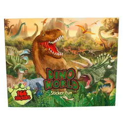 Produktbild Depesche Dino World Malbuch Stickerfun