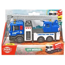 Produktbild Dickie Toys City Worker Baufahrzeuge, 1 Stück, 3-fach sortiert