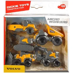 Produktbild Dickie Toys Volvo Micro Workers 5 Pack