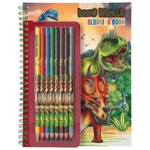 Dino World Malbuch mit Buntstiften Dino World - 0
