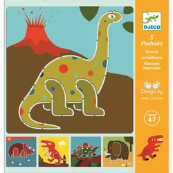 Produktbild Djeco Schablonen: Dinosaurier