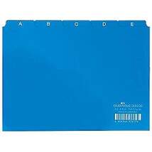 Produktbild Durable 365006 - Leitregister A-Z DIN A5 quer, blau