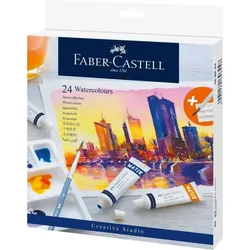 Produktbild Faber-Castell Aquarellfarbe 24er Kartonetui