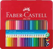 Produktbild Faber-Castell Farbstift Colour GRIP, 24er Metalletui